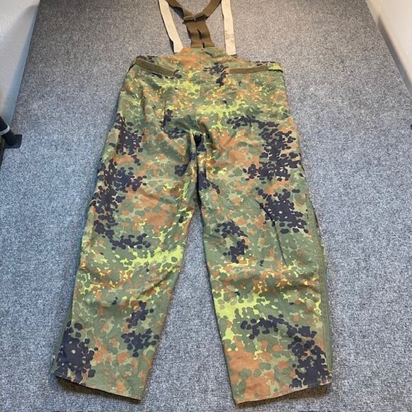 Vintage 1993 German Army Camouflage Overalls Military Field Pants - Picture 6 of 13